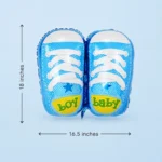 Baby Boy Shoes Balloon Bouquet 1