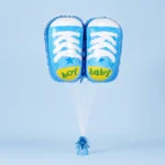 Baby Boy Shoes Balloon Bouquet
