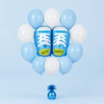 Baby Boy Shoes Balloon Bouquet 1