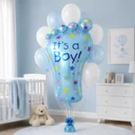 Boy Foot Balloon Bouquet