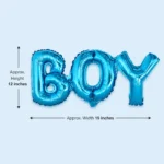 Blue Boy Balloon 1