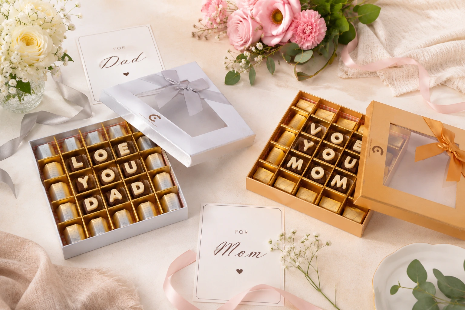 Mom and Dad chocolate gifts under AED 100 UAE